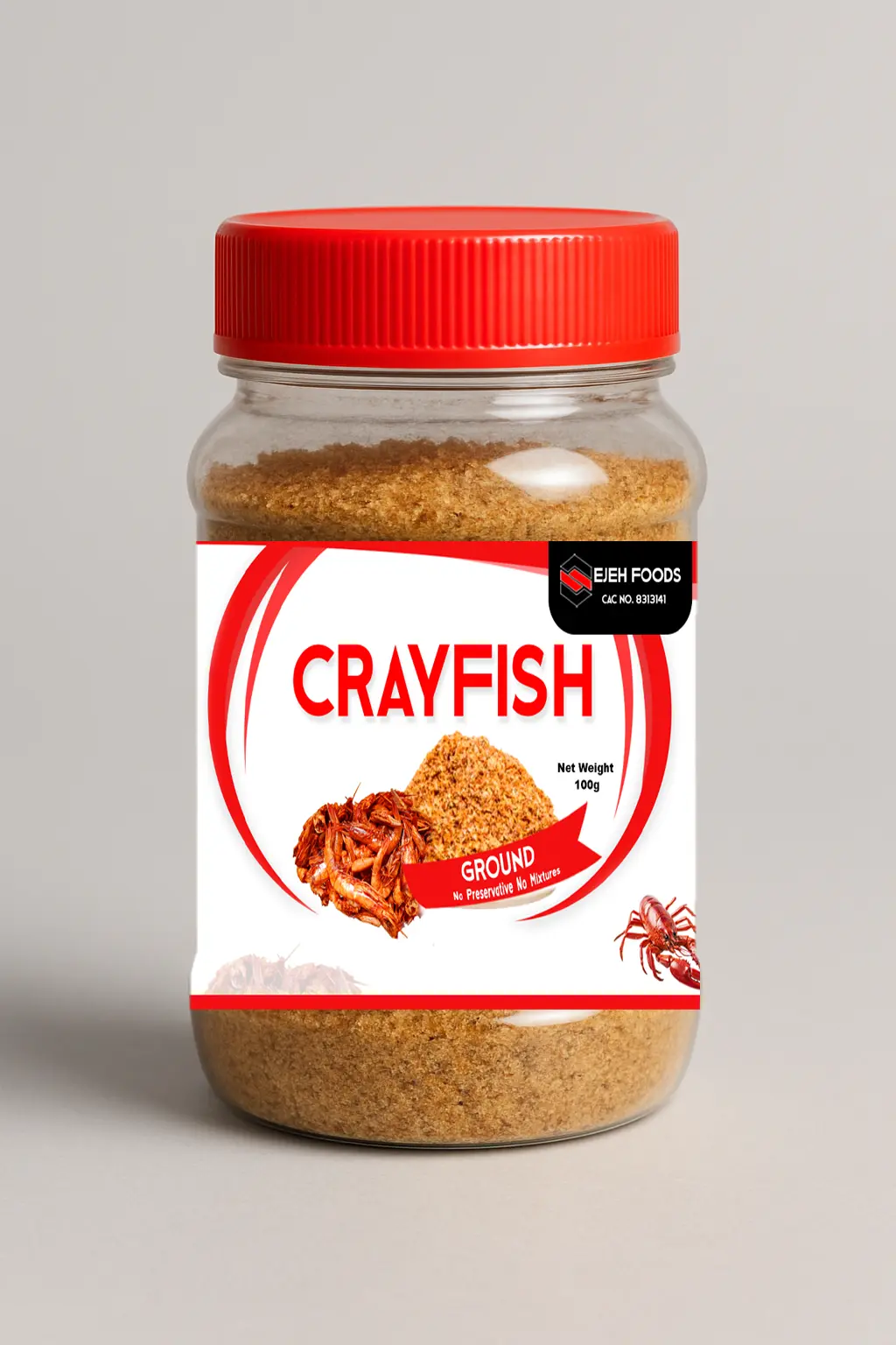 100g Ground Crayfish 