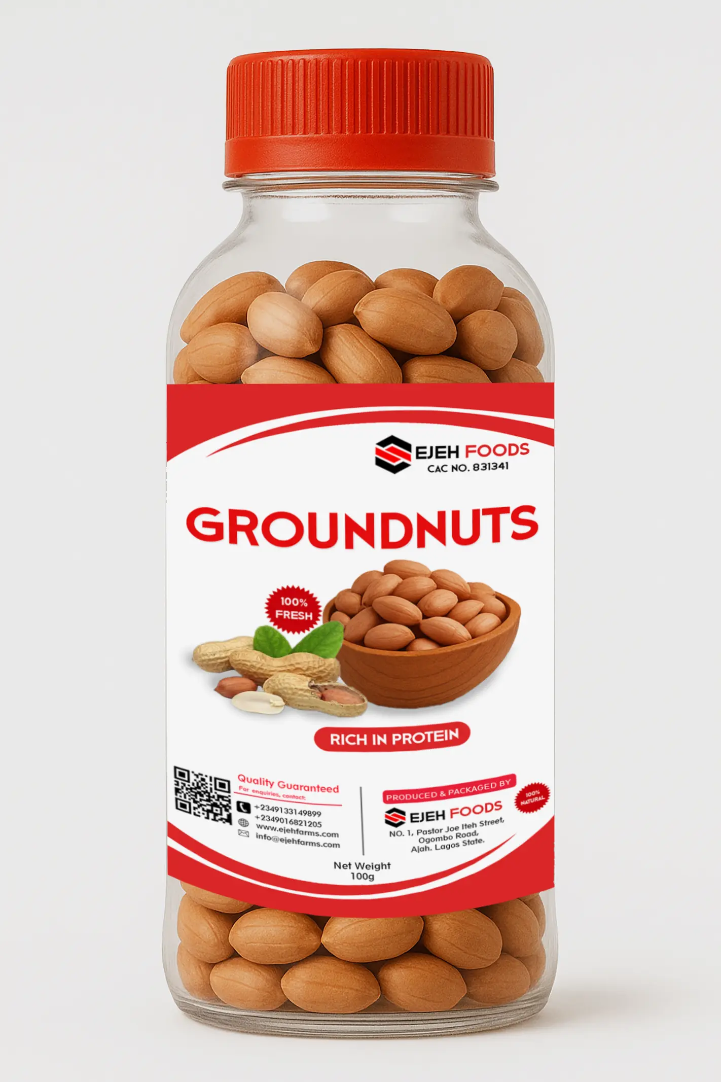 Raw Dried Groundnut (Peanut)