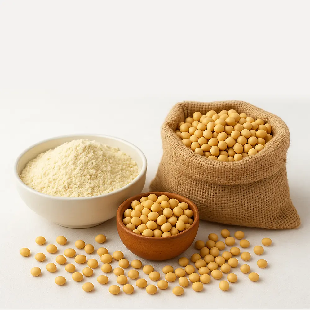 Flour and Mills of Soya Beans